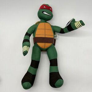 TMNT Raphael 17" Plush Doll Nickelodeon Teenage Mutant Ninja Turtles Red
